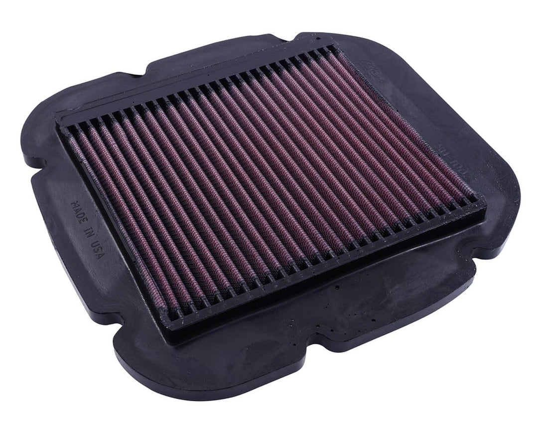K&N SU-1002 Motorrad K&N Tausch-Luftfilter Rot