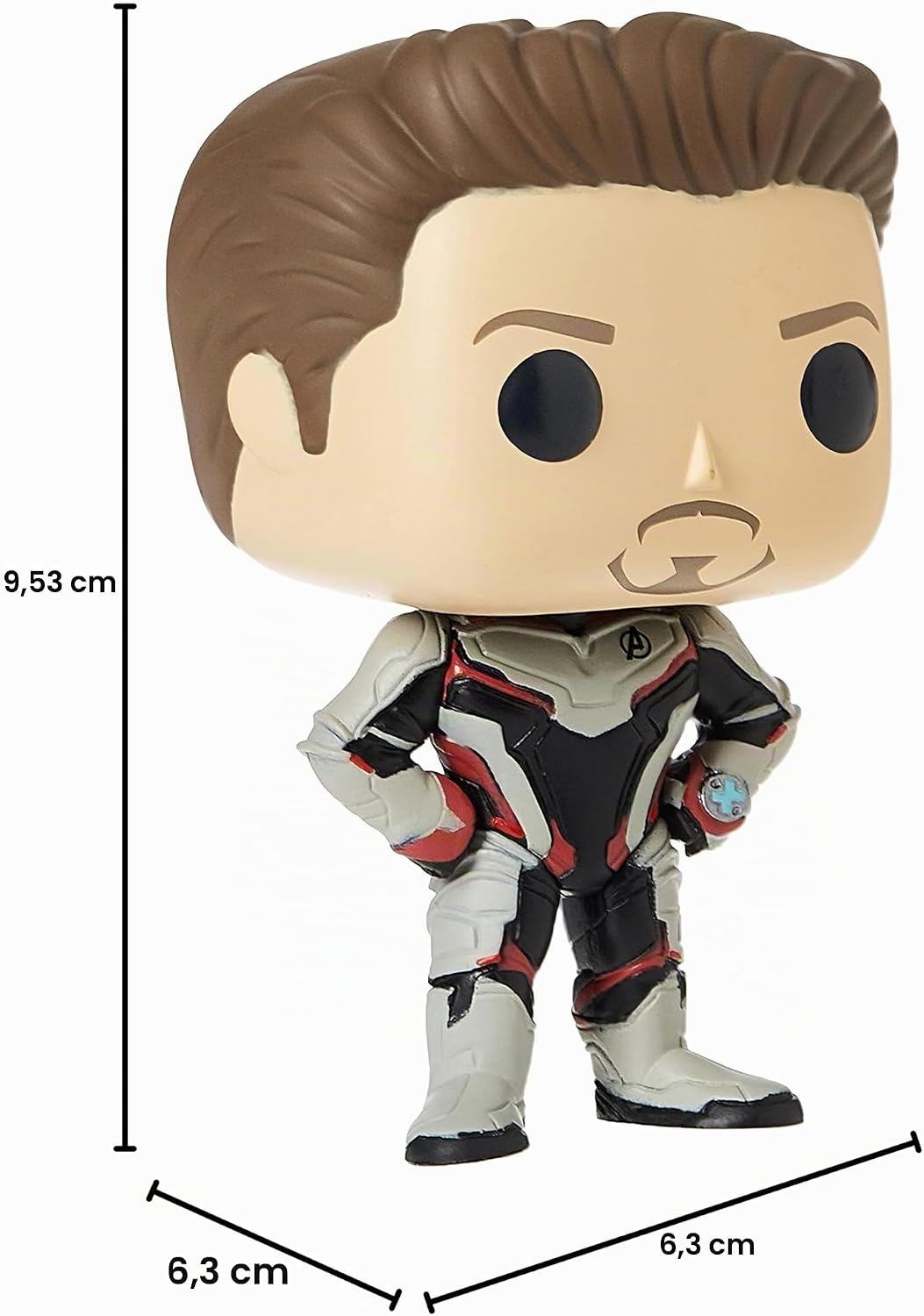 Funko Pop! Bobble: Marvel Avengers Endgame: Tony Stark - Iron Man - Vinyl-Sammelfigur - Geschenkidee