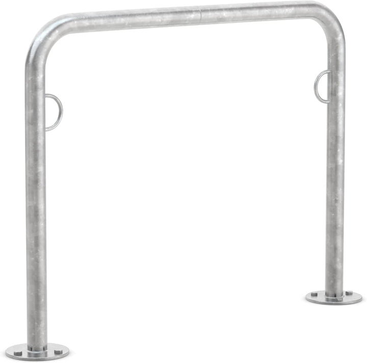 Fahrradanlehnsystem Trust 21 | 3er Pack | zum Aufdübeln | 1000mm | mit Ringösen | Fahrradständer für