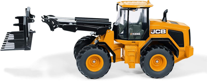 siku 3663, JCB 435S Agri Radlader, 1:32, Metall/Kunststoff, Orange, Frontladerwechselsystem