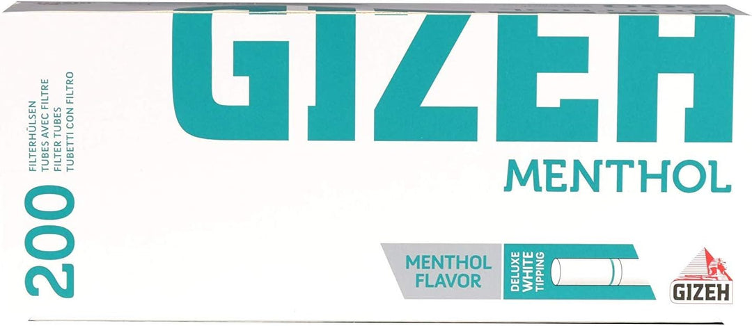 Gizeh Mentho Zigarettenspitzen Filter 5 x 200 Stück