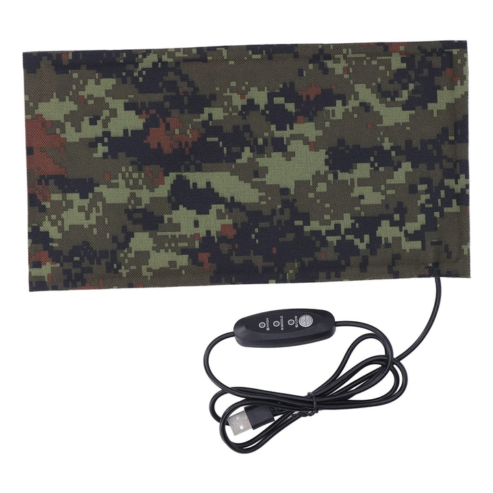 USB-Heizung, Heizblatt, USB-betrieben, Elektrische Stoffheizung, Wasserdicht, Warm, Kalt, Schutz, 3