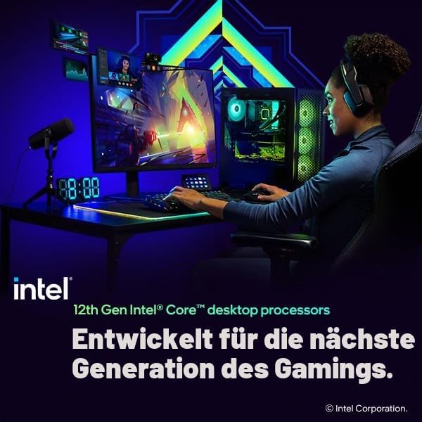 Intel Core i5-12400 12. Generation Desktop Prozessor (Basistakt: 2.5GHz, 6 Kerne, LGA1700, RAM DDR4