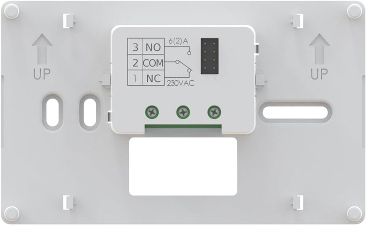 Digitaler Hygroostat-Luftbefeuchter für die Wand, 6 (2) Austauschkontakt, Batterieversorgung - Plikc