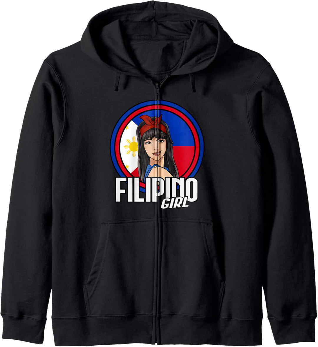 Filipino Madchen Philippinisches Geschenk Philippines Gift Kapuzenjacke