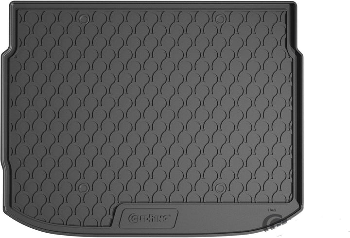 Gledring Rubbasol (Gummi) Kofferraumwanne kompatibel mit Nissan Qashqai III (J12) 2021- (Höhe variab