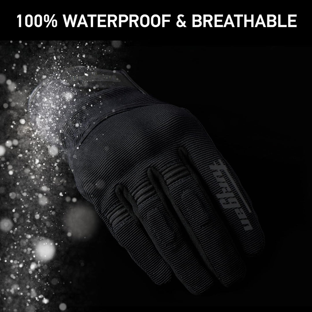 Furygan Jet Lady D3O &amp; EVO Motorradhandschuhe für Damen - 100% Lederhandfläche - Touchscreen-Kompati