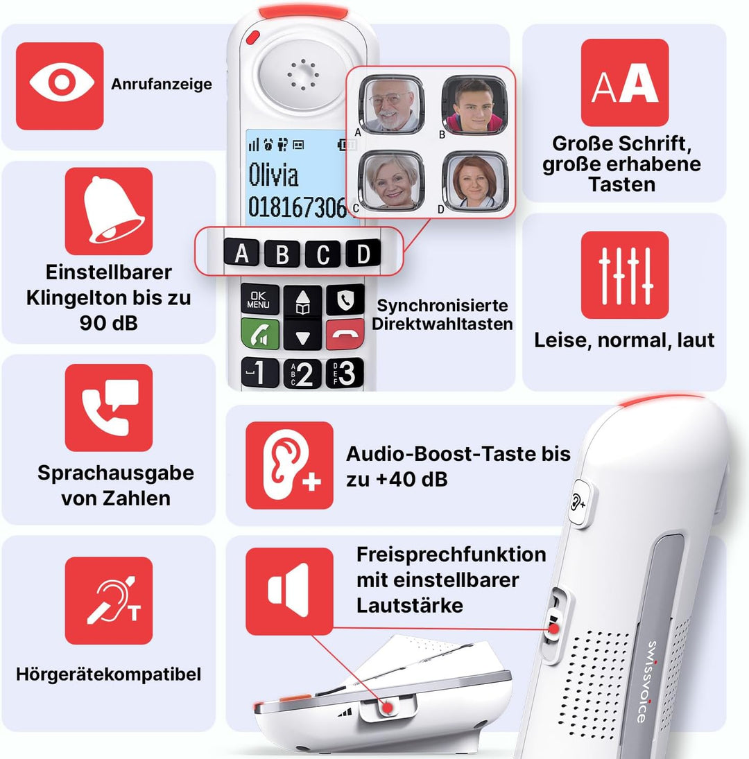 SWISSVOICE Combo+dect Xtra 2355 Duo