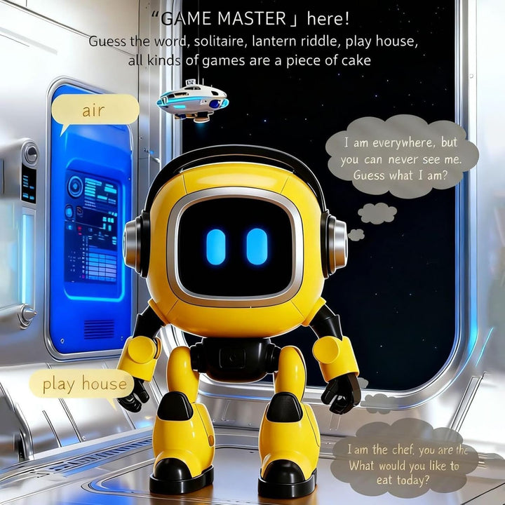 Interactive Programmable Robot Toy - Smart RC Learning Companion for Kids Adults | Large AI Inspired