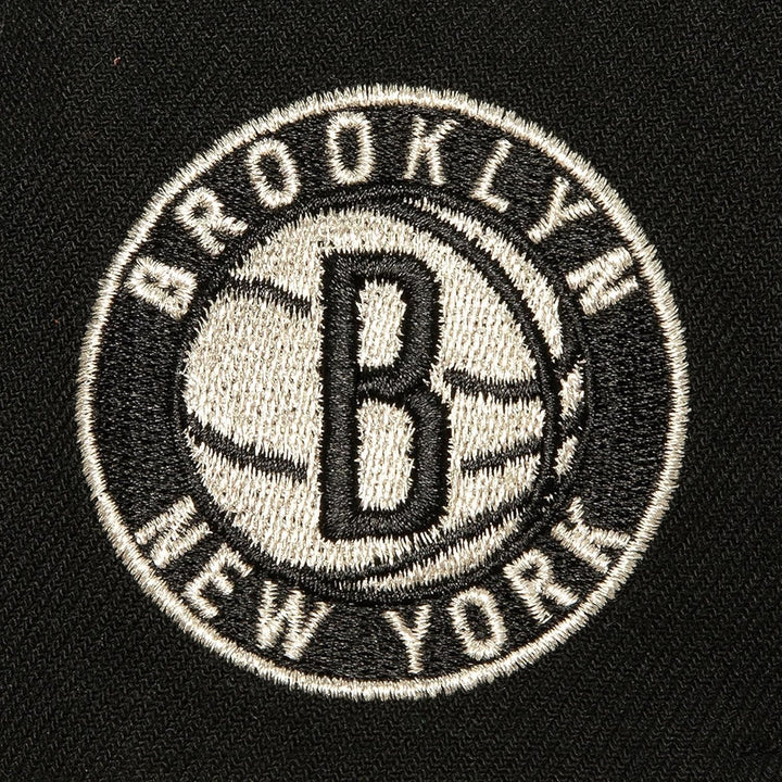 Mitchell & Ness Snapback Kappe Basecap Basketball Eishockey verstellbar Einheitsgrösse #1-nets-black