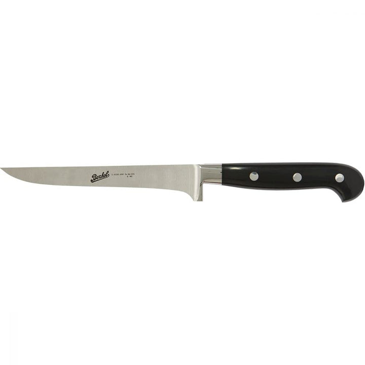 Van Berkel - Ausbeinmesser - ADHOC Serie | Klingenlänge: 16 cm | Griff: Schwarz Glanz|*Blisterverpac