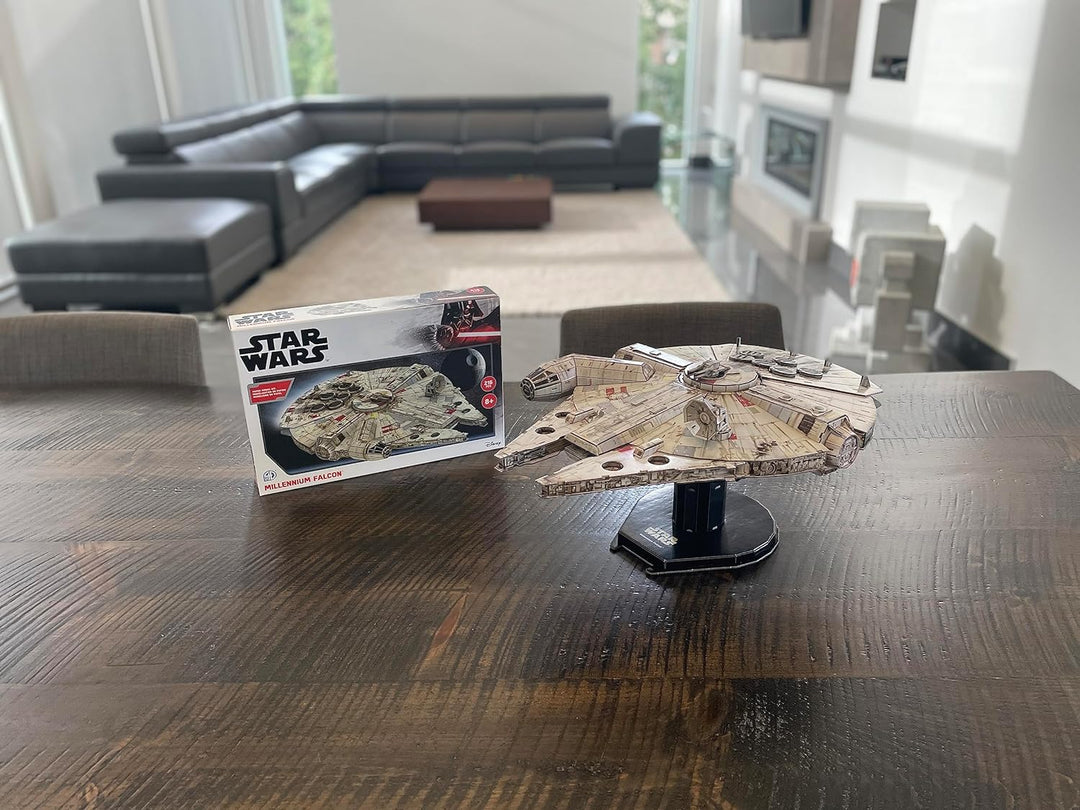 University Games Star Wars Millennium Falcon 3D Modellbausatz grau