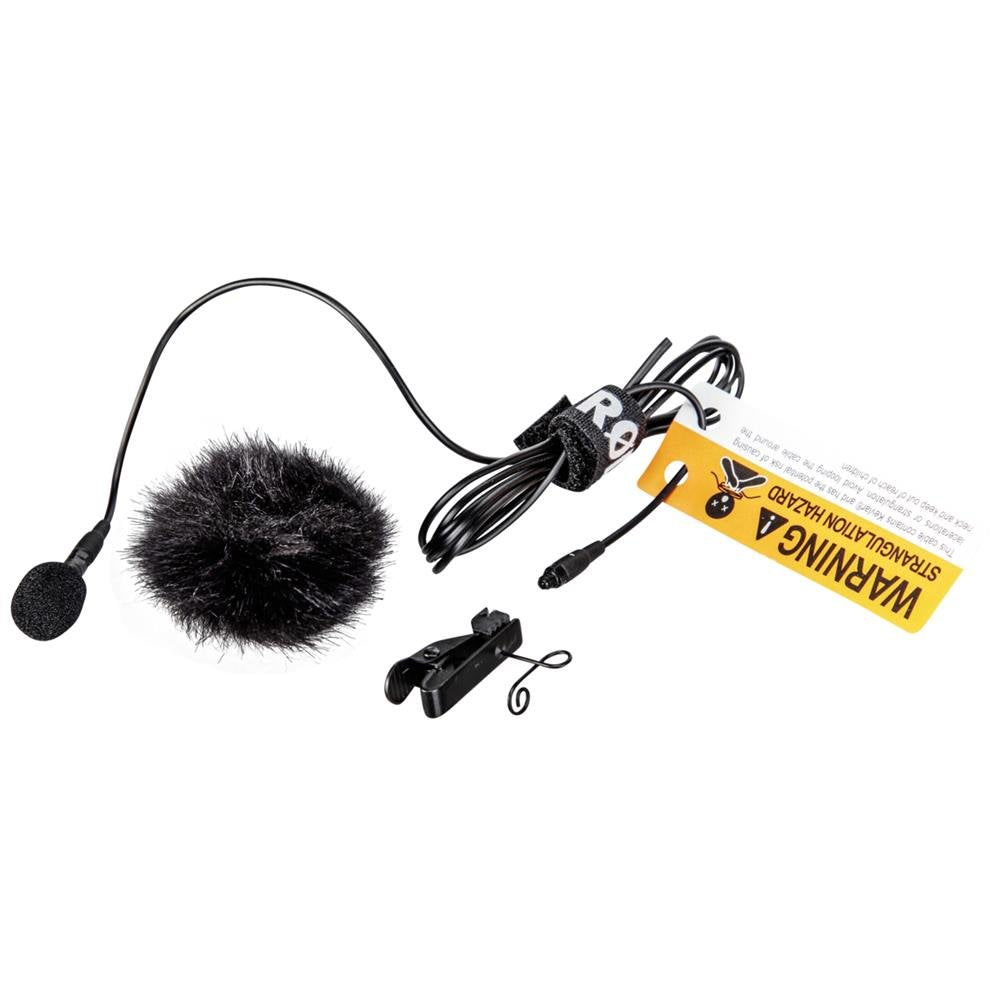 RØDE Lavalier hochwertiges Lavalier-/Ansteckmikrofon, schwarz Lavalier Single, Lavalier Single