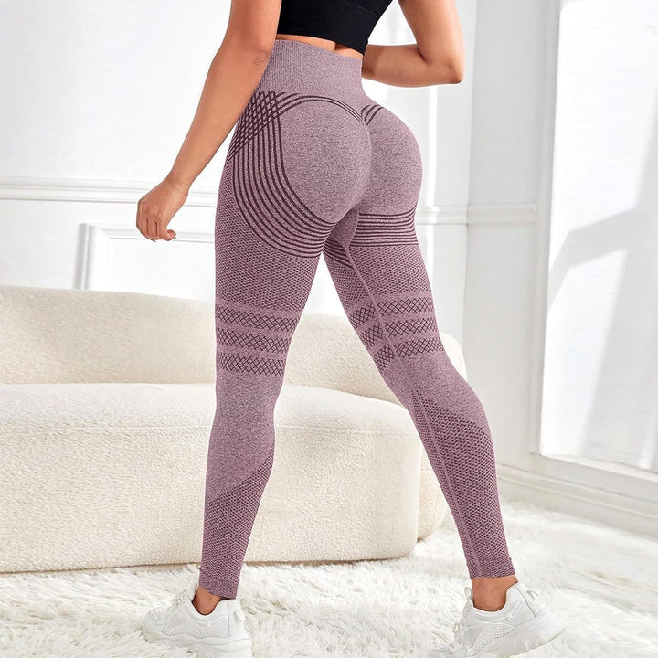Damen 3D Leggings, Anti Cellulite Kompression Leggins Damen - Definieren Sie Ihre Silhouette mühelos