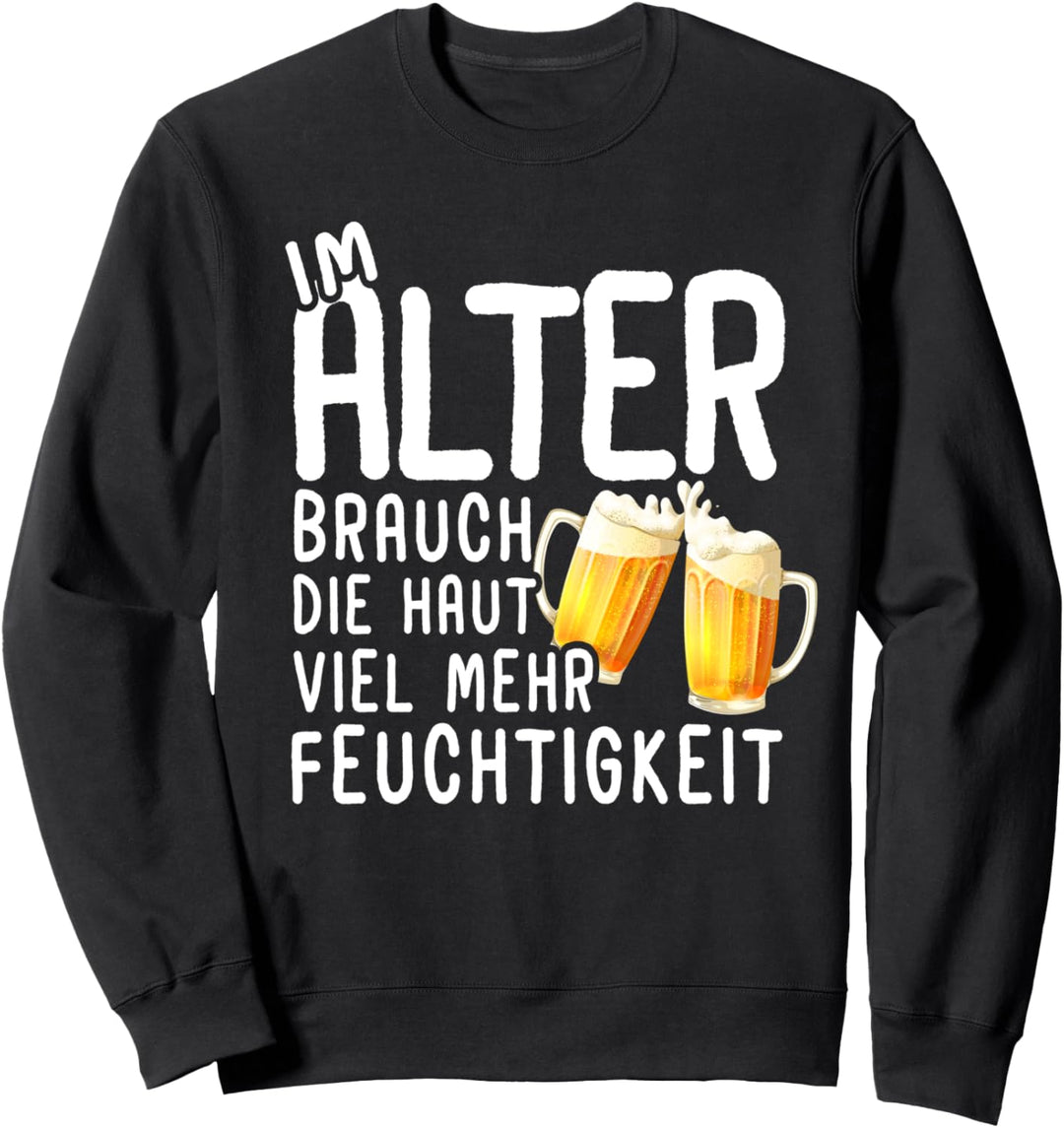 Biertrinker Spruch Männer Alter Mann Club der Alten Säcke Sweatshirt