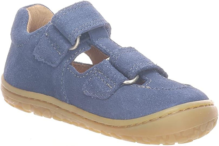 Lurchi Jungen Nando Barefoot Sandale 28 EU Blau, 28 EU Blau