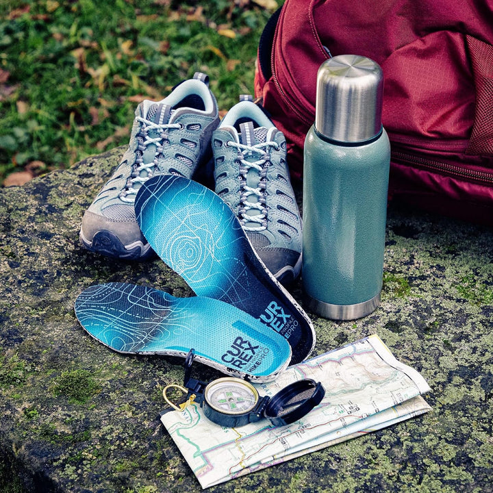 CURREX HikePro Einlegesohle – Deine neue Dimension des Wanderns. Dynamische Performance Einlegesohle
