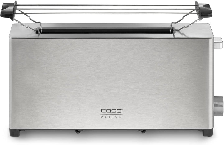 CASO Classico T 2 - Design Toaster, Edelstahlgehäuse, Optimale Röstgradeinstellung auf 5 Stufen, Ink