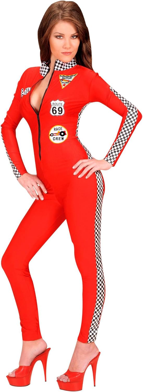"GRAN PRIX BABE" (catsuit) - (M), M