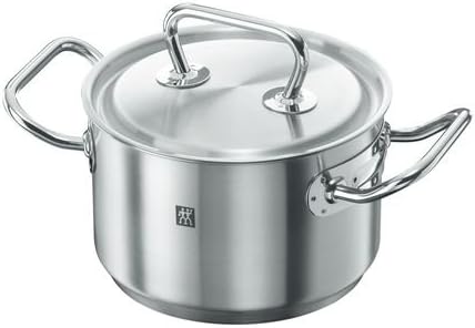 ZWILLING Twin Classic Kochtopf-Set, 4-teilig, 3 Deckel, Induktionsgeeignet, Edelstahl Single, Single