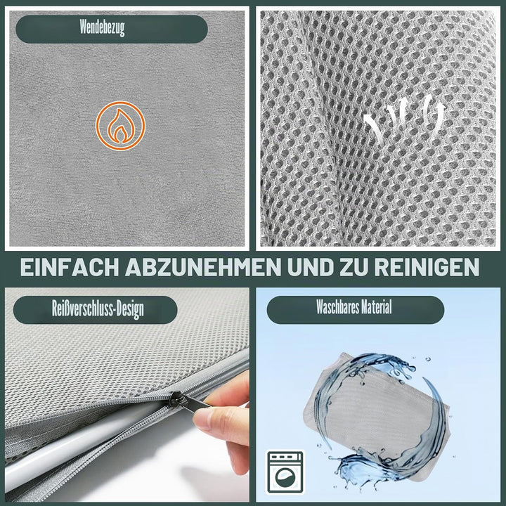 GUUSII HOME Fensterliege für Katzen Hängematte Fensterplätze Katzenbett Fenster Faltbare Katzenhänge