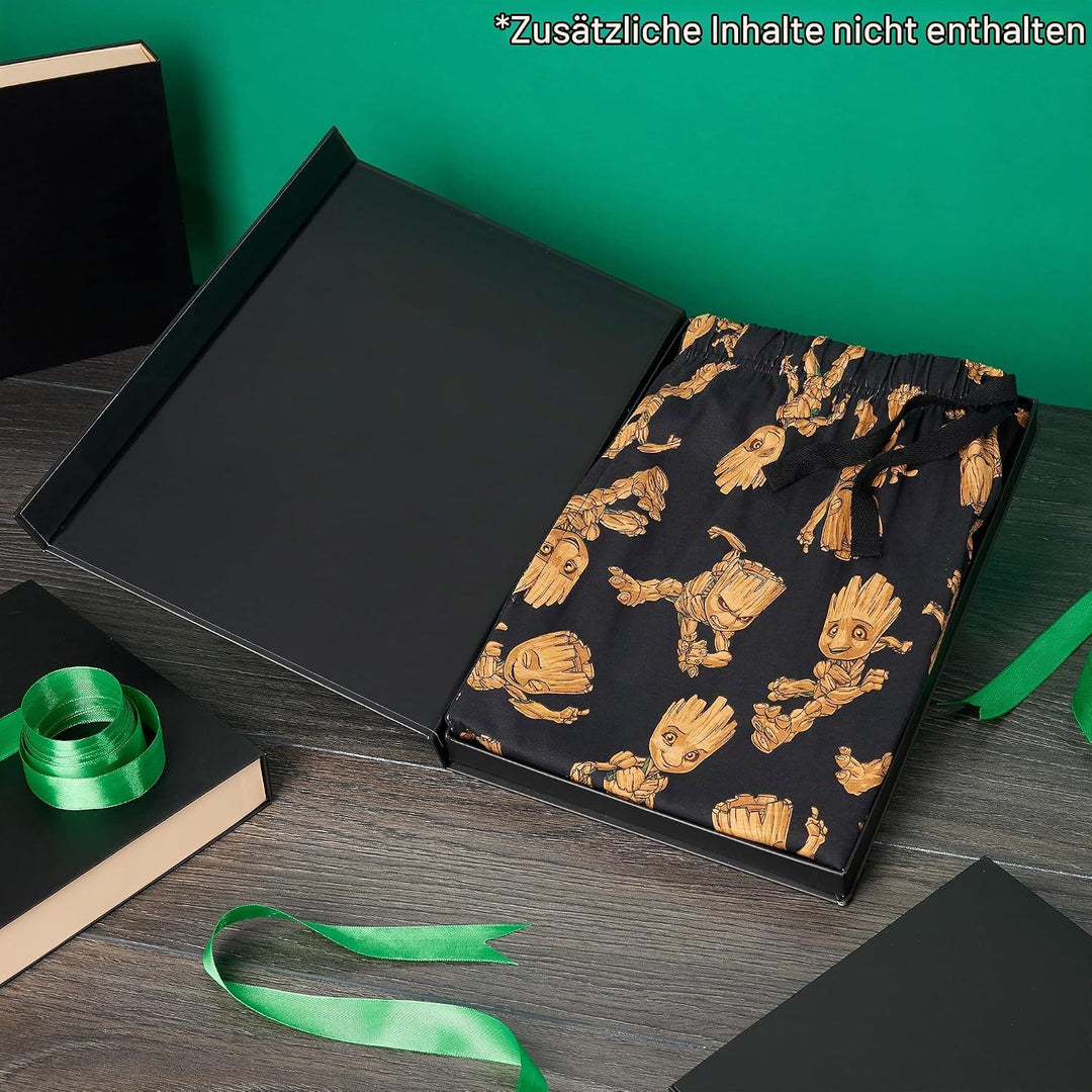 Marvel Avengers Schlafanzughose Herren lang, bequeme Pyjama Hosen - Geschenke für Männer &amp; Teenager
