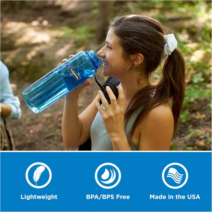 Nalgene Sustain Tritan-Wasserflasche aus BPA-freiem Material, hergestellt aus 50% Kunststoffabfällen