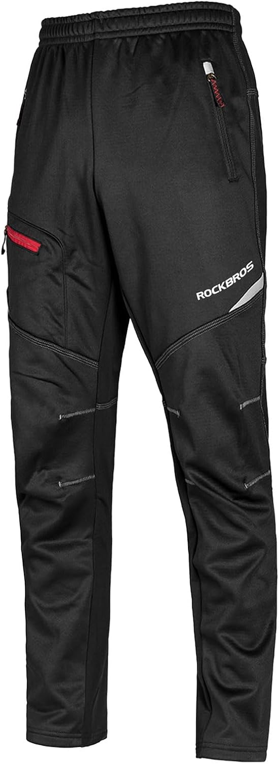 ROCKBROS Winter Jacke/Hose Fahrradbekleidung Herren Fahrrad Radjacke Lange Windjacke Radhose Freizei