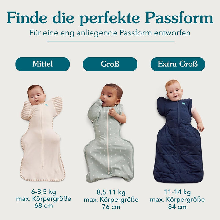 Love To Dream™ Swaddle UP™ 2-in-1 Transition Bag, gross (8,5–11 kg) Miffy Checker Birch, abnehmbare