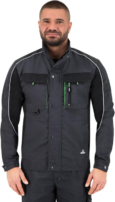 BWOLF Brave Arbeitsjacke Männer Arbeitsjacke Herren Multifunktionale Arbeitsjacke Bundjacke – Multit