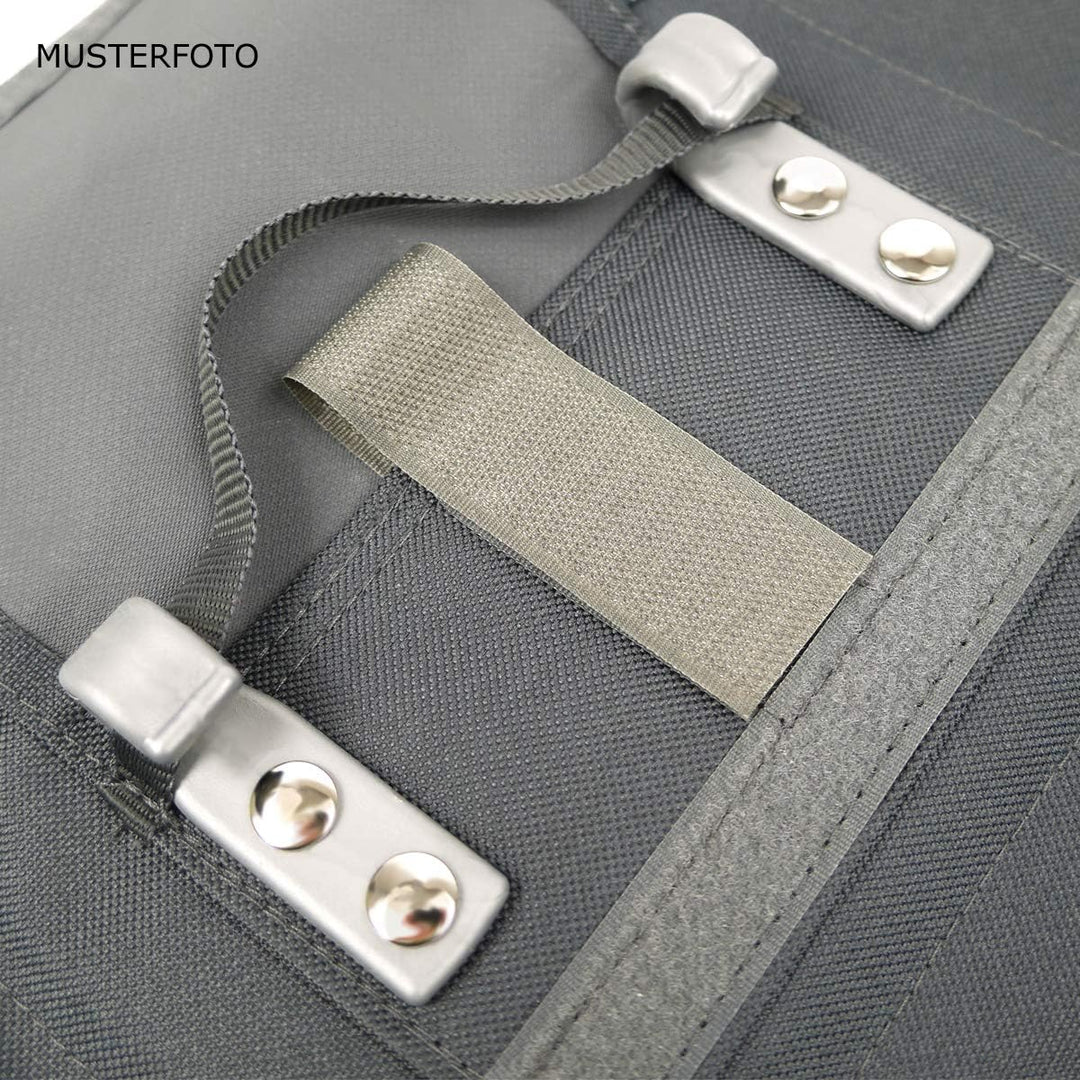 Sweet Jeans Gepäckträger Fahrradtasche Tasche Verschiedene Muster Schwarz, Schwarz