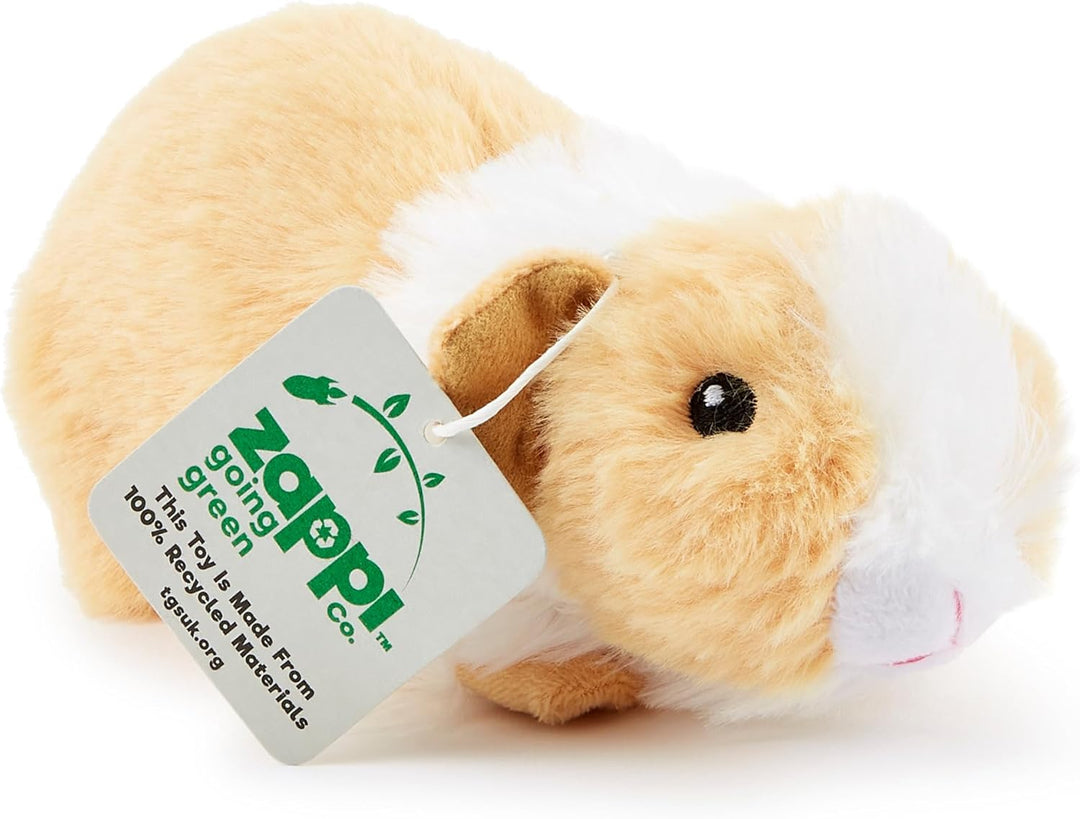 Zappi Co Meerschweinchen-Set aus 100% recyceltem Plüsch, Set mit 3 Spielzeugen (je 15 cm), weich, ku