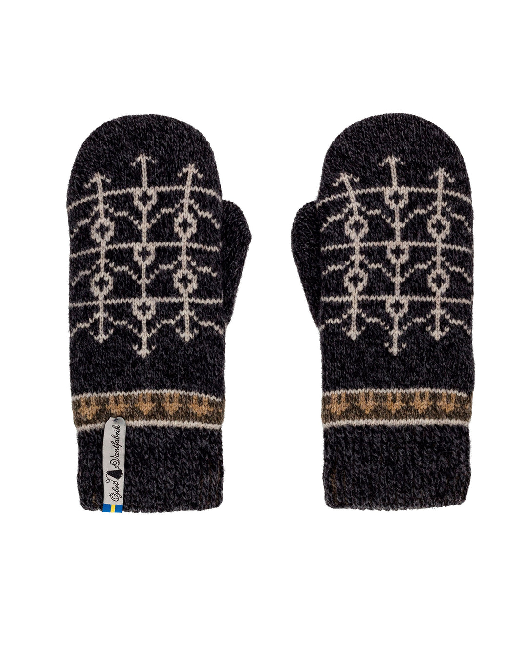 ÖJBRO VANTFABRIK Fäustlinge 4 Lagen 100% Merinowolle versch. Modelle, Grösse S-L (6-11) Handschuhe S