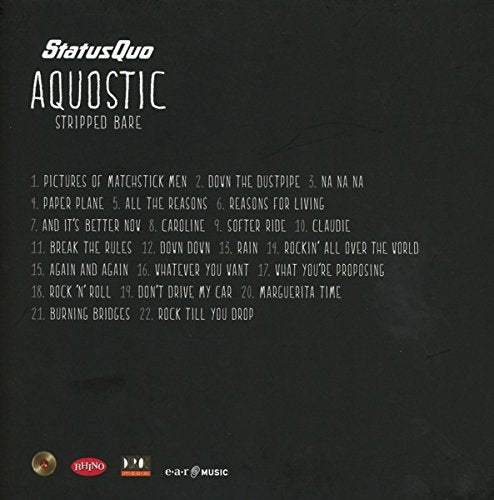 Aquostic (Stripped Bare) inkl. Single + T-Shirt Gr. L + Mousepad), Audio-CD