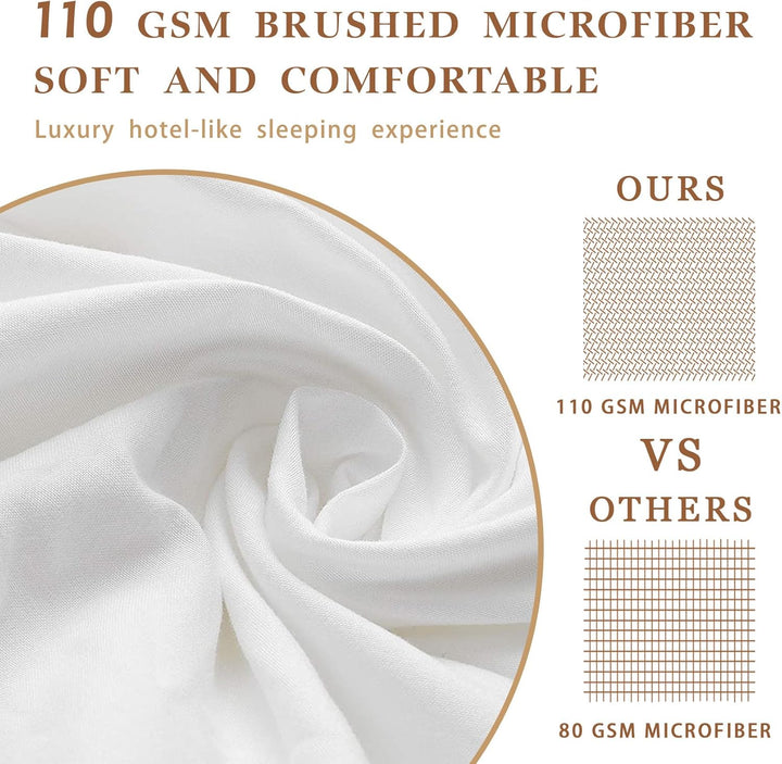 GEDAEUBA Sommer Bettwäsche 135x200 Hirsch - Waldtiere Bettbezug 135 x 200 2er Set, Wendebettwäsche u