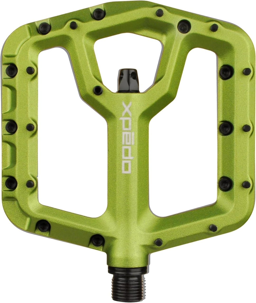 Xpedo Unisex – Erwachsene Trident Pedal, Limegreen, 9/16