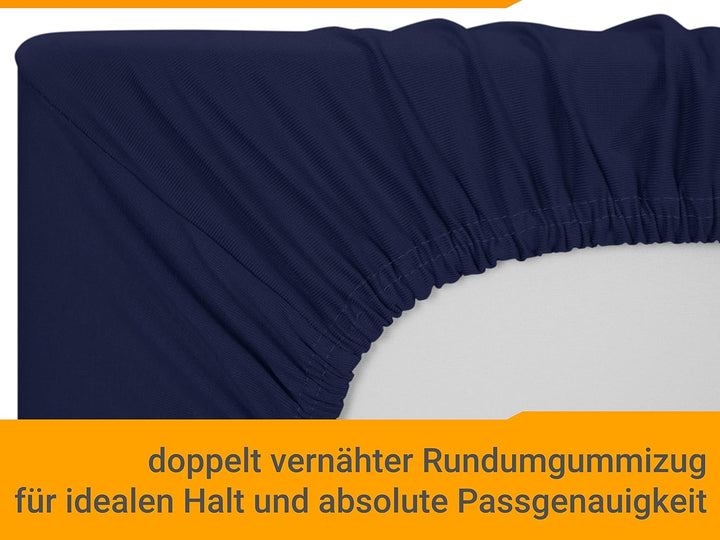 2er Pack Kissenbezüge für Gesundheitskissen der Grösse S - Spannbezüge 1450.2049, 30-35 x 45-50 cm,