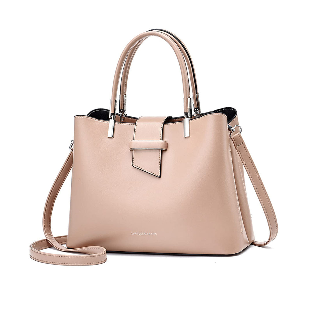 PORRASSO Mode Handtasche Damen Henkeltasche Schultertasche Frauen Umhängetasche PU Leder Beuteltasch