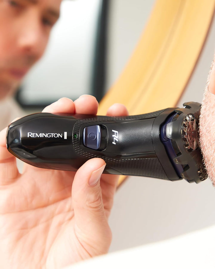 Remington Elektrischer Rasierer Herren [Trocken-Rasierapparat] R4 (Akkubetrieb, Comfort Detailtrimme
