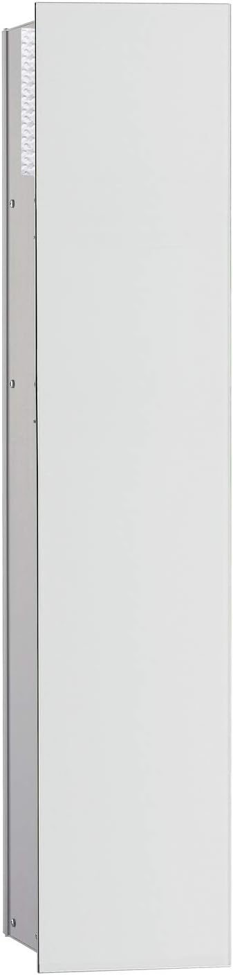 emco ASIS 2.0 Unterputz-Schrankmodul für die Klobürstengarnitur, Badezimmerschrank mit Toilettenpapi