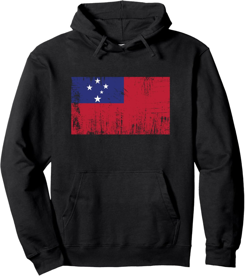 Samoa Fahne-Flagge Geschenk Fussball-Fan Sport Pullover Hoodie