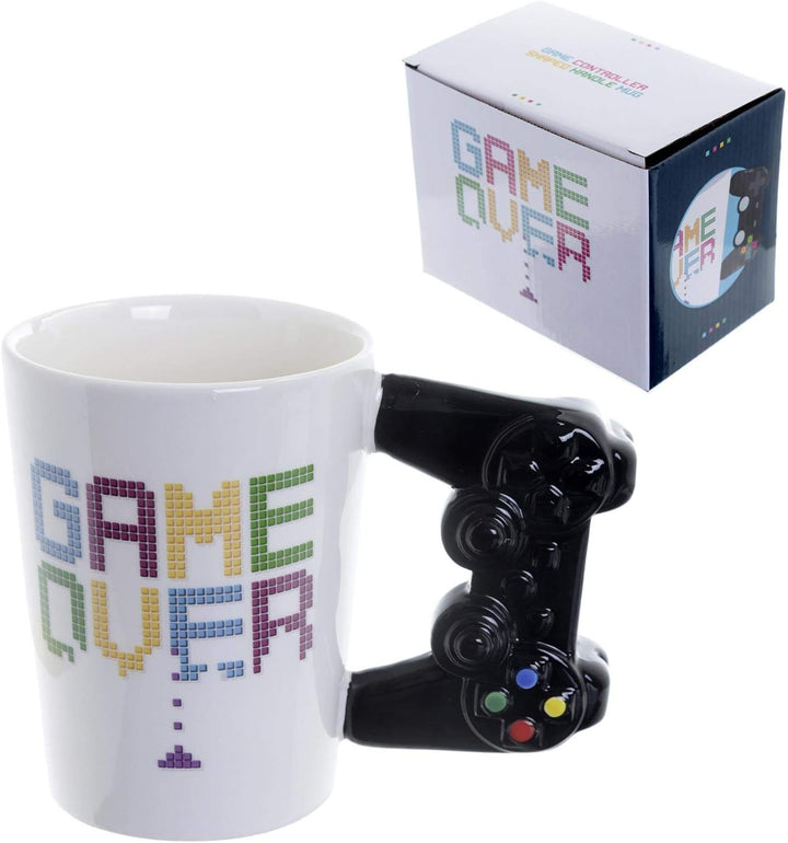 Close Up Controller Tasse Game Over 3D Kaffeetasse