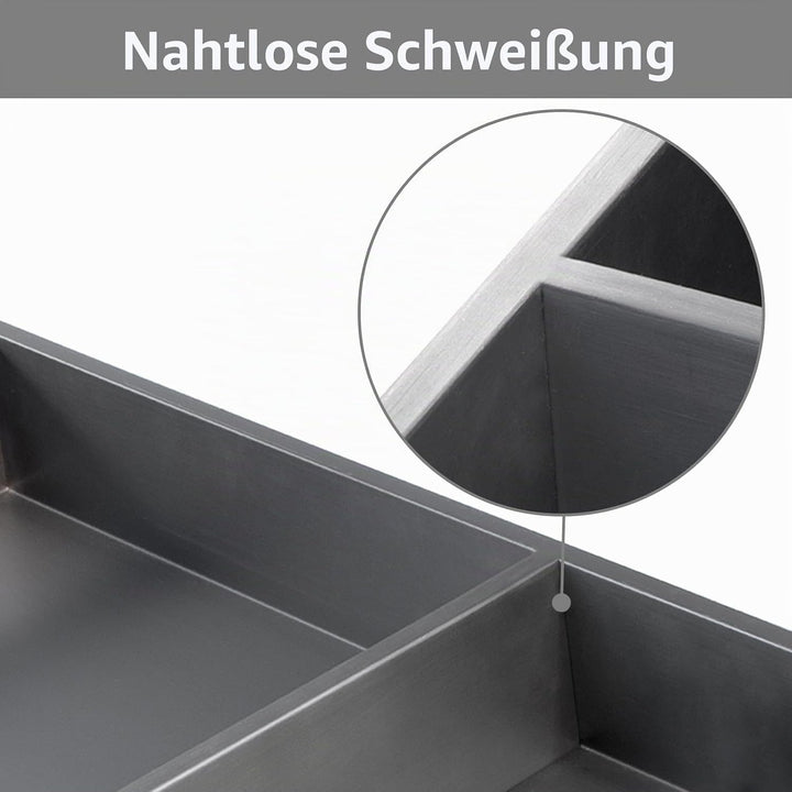 Wandnische Dusche,Wandnische Dusche Edelstahl,Wandnische Lagerung mit einem Regal,Duschnische 30 * 6