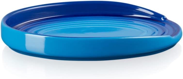 Le Creuset ovale Löffelablage aus Steinzeug, Azure, 71507152200099, Azure