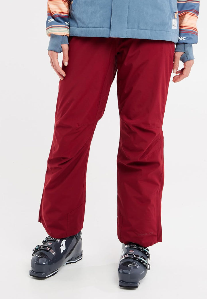 Protest Damen Ski- Und Snowboardhose Cinnamon XS Red Winebordeaux, XS Red Winebordeaux