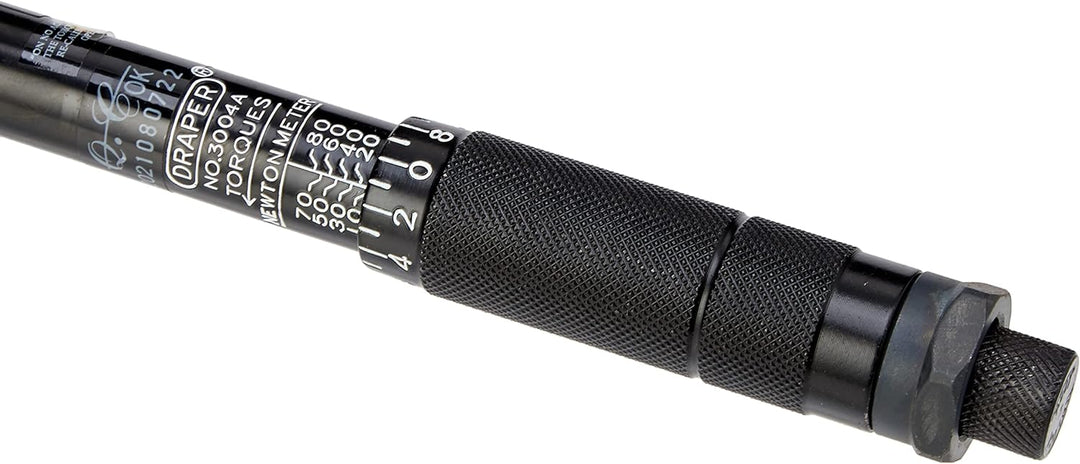 Draper 64534 Drehmomentschlüssel mit Knarre und Vierkantantrieb, 1 cm (3/8 Zoll) 1 1 cm, 1 1 cm