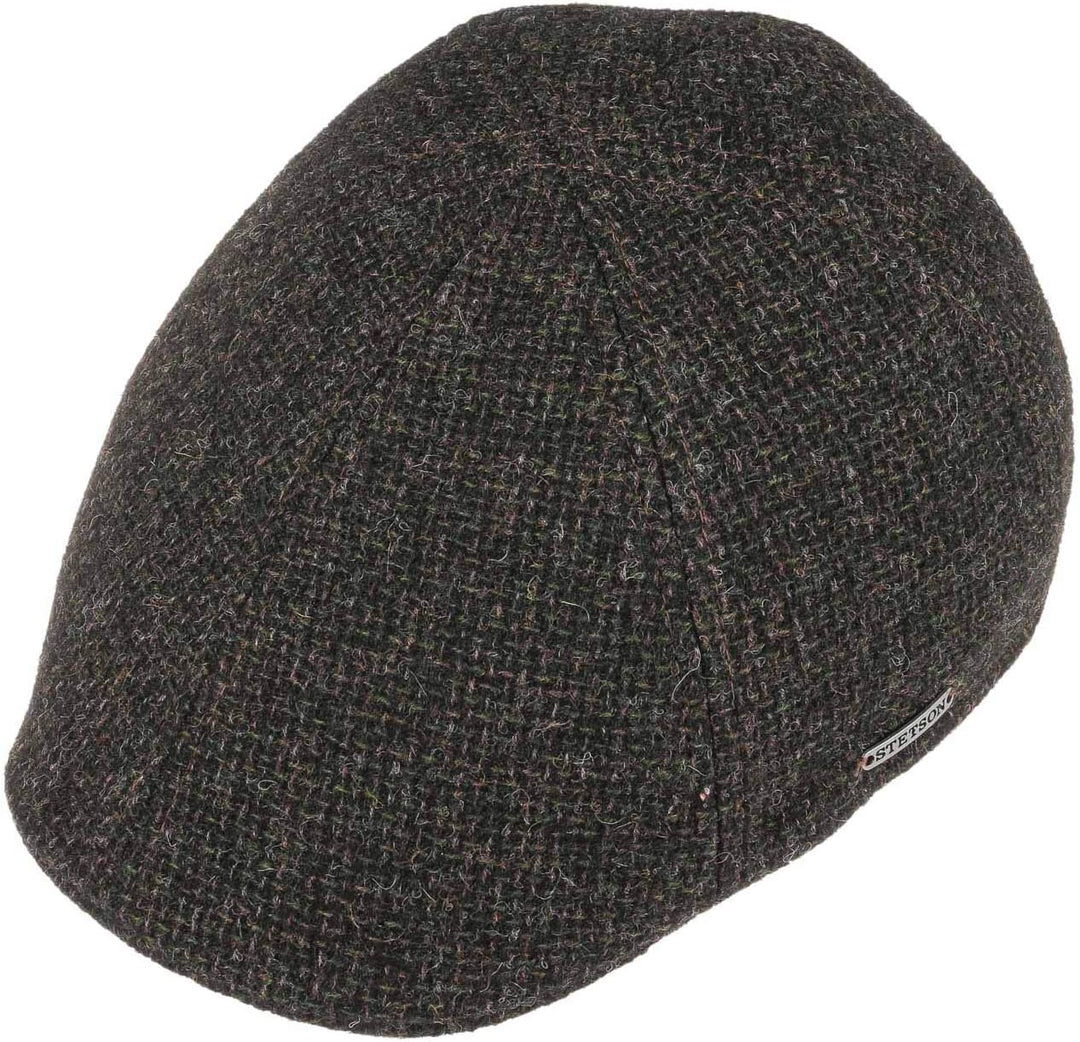 Stetson Texas Classic Wool Flatcap - Schiebermütze Herren - Herrenmütze mit Baumwollfutter - Schirmm