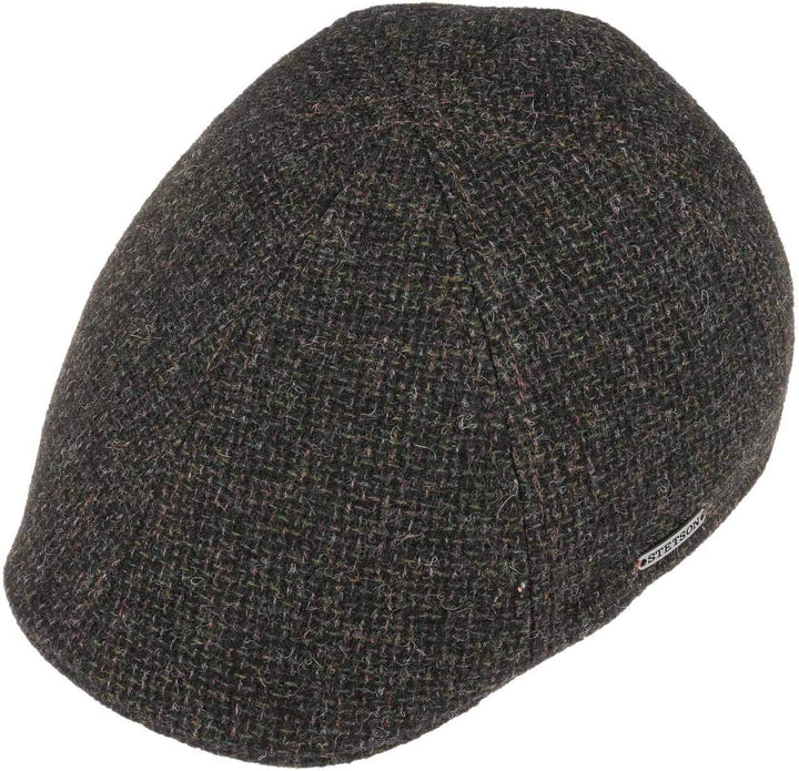 Stetson Texas Classic Wool Flatcap - Schiebermütze Herren - Herrenmütze mit Baumwollfutter - Schirmm
