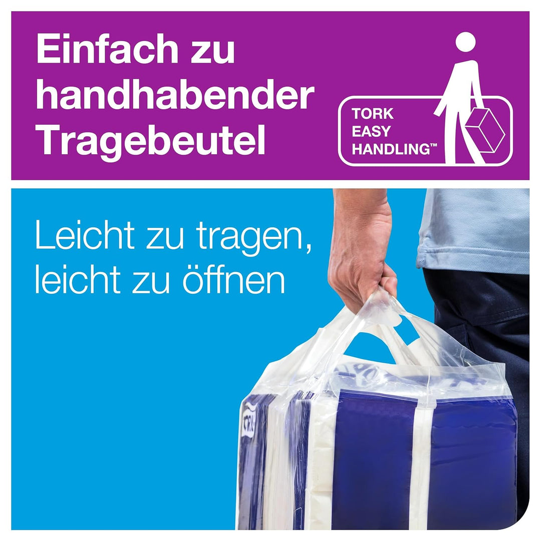 Tork Xpress komprimierte weiche Multifold-Papierhandtücher Weiss H2, Advanced, 2‑lagig, M‑Falz, saug