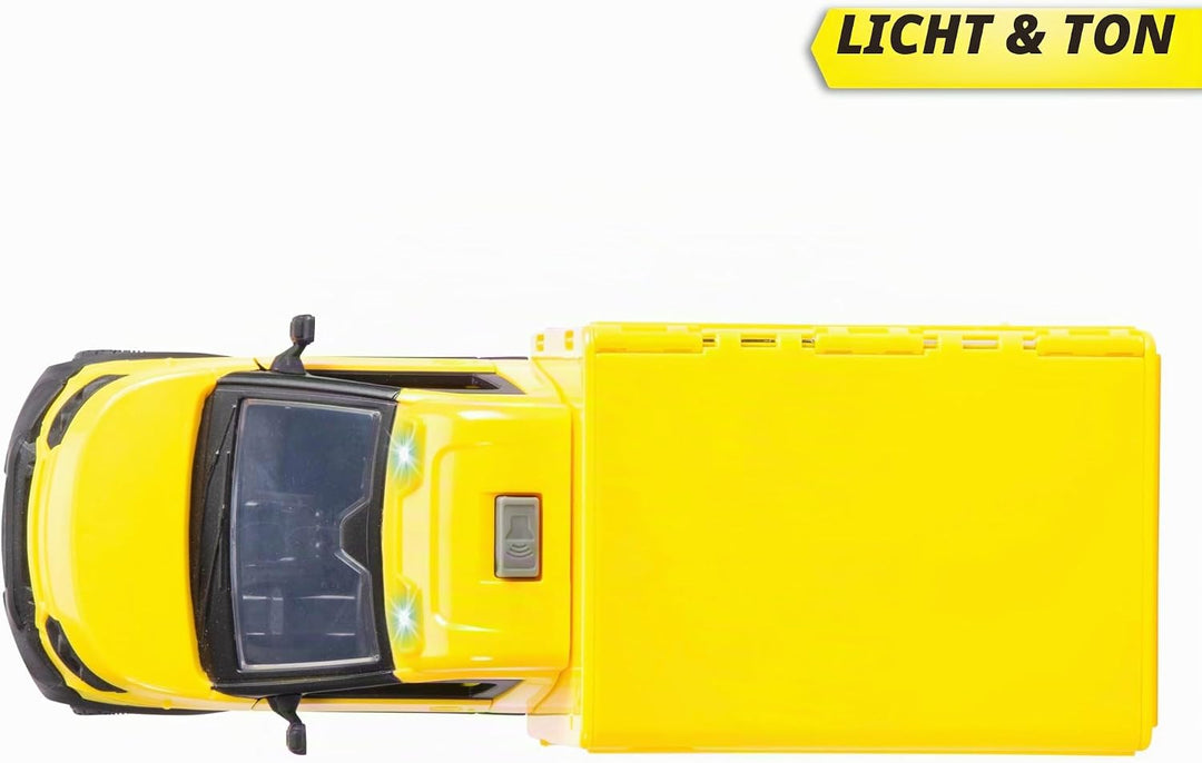 Dickie Toys - DHL Delivery Set (25 cm) - Paketzusteller-Spielset für Kinder ab 3 Jahre, DHL Postauto